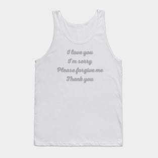 Ho oponopono Tank Top